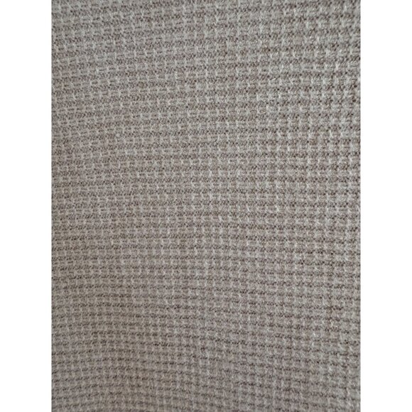 Tahari Batwing Sleeve Waffle Knit Lightweight Cozy Sweater in Beige Small - Picture 7 of 12